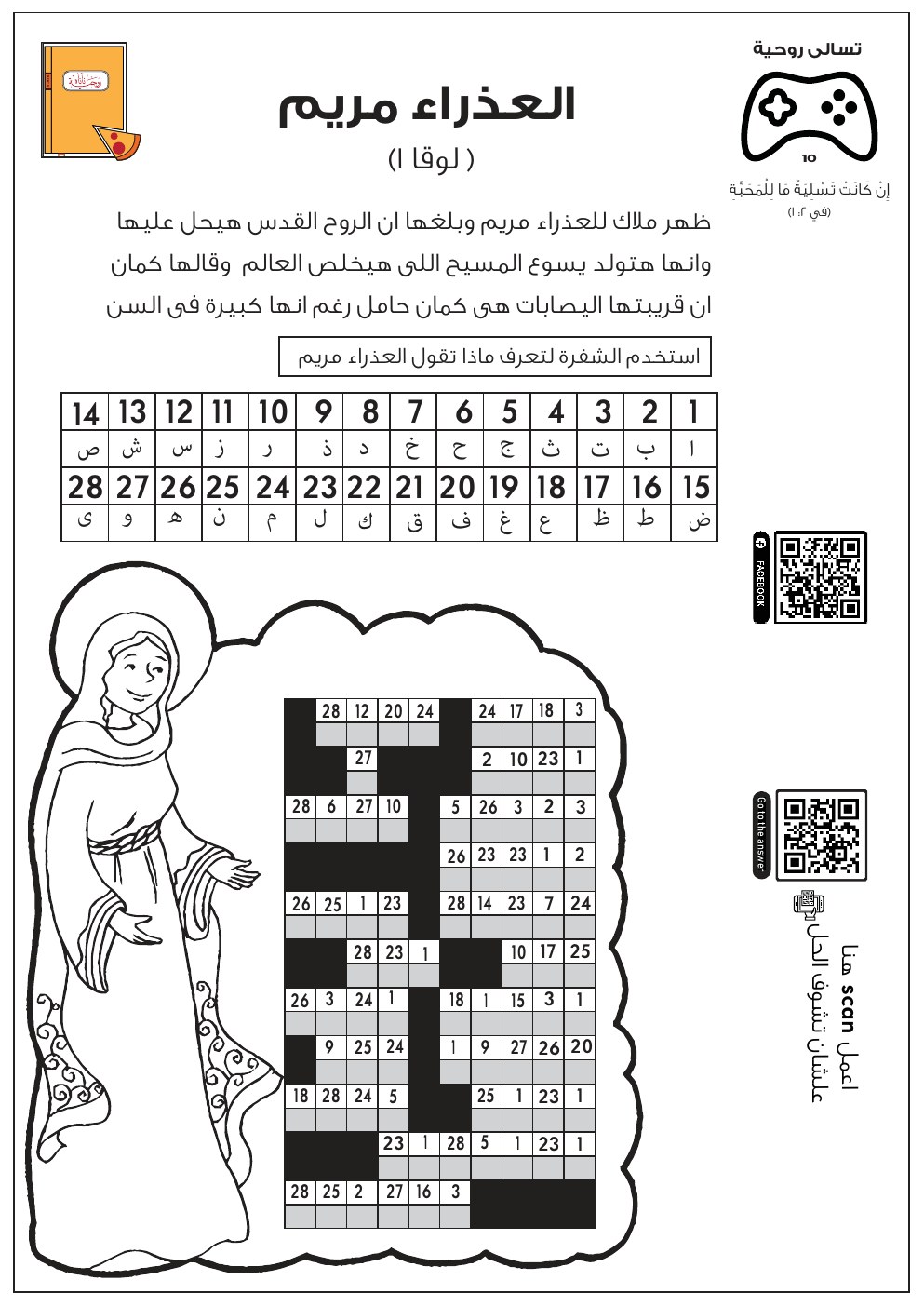 معاينة العذراء مريم